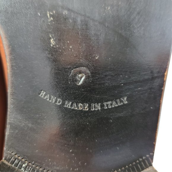 WALTER STEIGER NWOT Italian Leather Loafers 9 - Picture 5 of 5